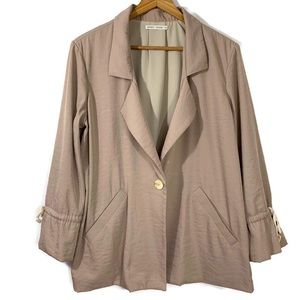 Paper Crown Blazer in Light Pink